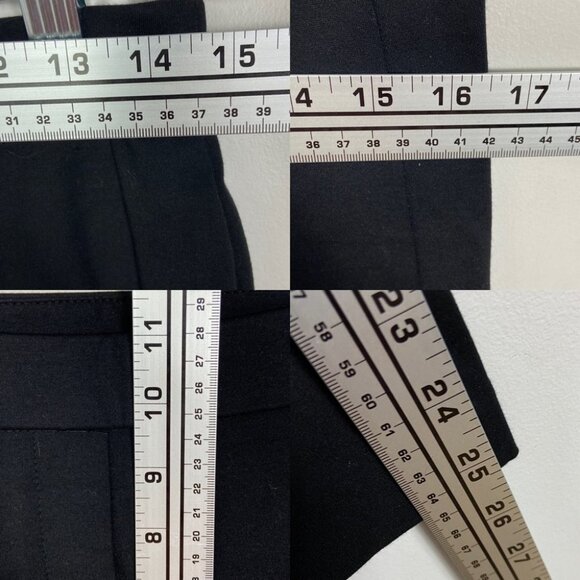 NEW One by Chapter One Nordstrom Black High Rise Leggings Flare Size Small Pants - Picture 10 of 10
